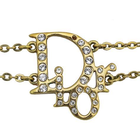 dior corsage|dior gold finish jewelry.